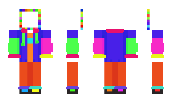 Minecraft skin Clackens