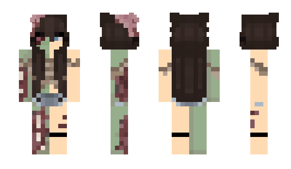 Minecraft skin only4charleen