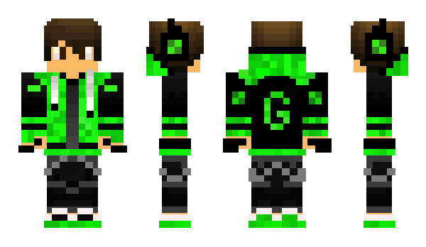 Minecraft skin KoIe_Zed