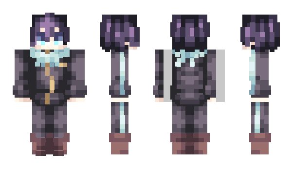 Minecraft skin DinoSakura