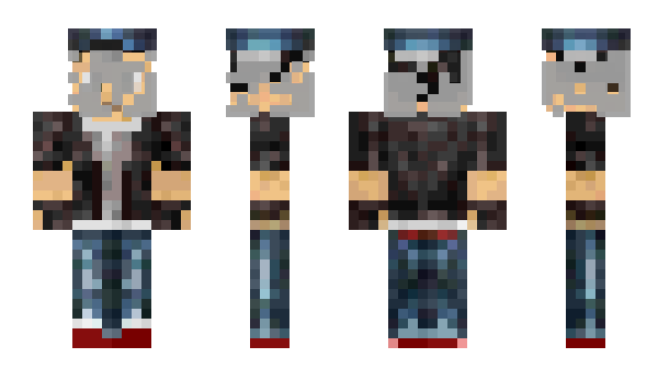 Minecraft skin PurpleGod