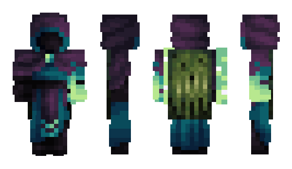 Minecraft skin RavenXI