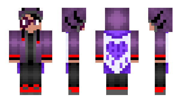 Minecraft skin WeepBlack