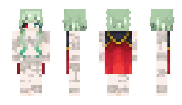Minecraft skin Akarimure