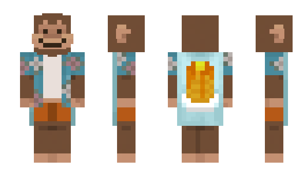 Minecraft skin Monkeit