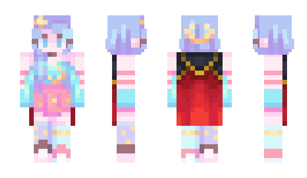 Minecraft skin LoveableMei66