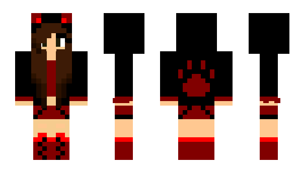 Minecraft skin Anelkaja