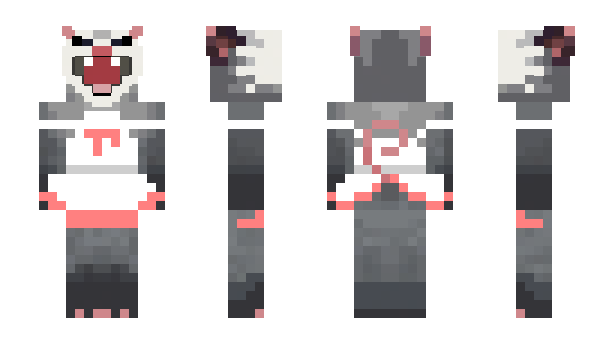 Minecraft skin Didelphis