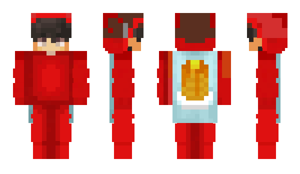 Minecraft skin Backwardz6