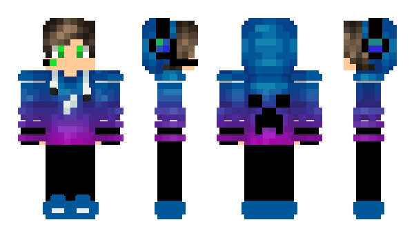 Minecraft skin Nyxelpida