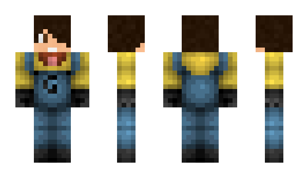 Minecraft skin PapierCuI