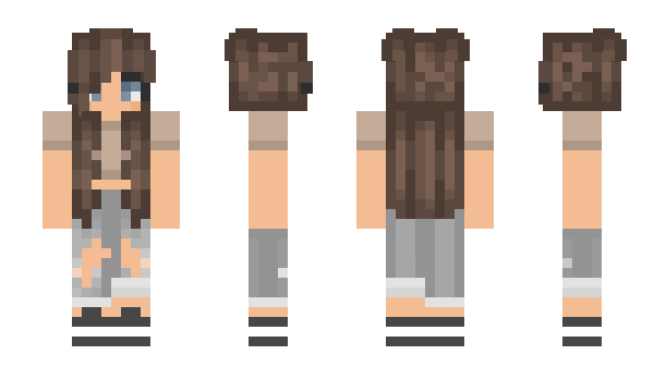 Minecraft skin rosiie_o