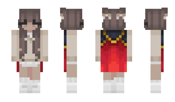 Minecraft скін по ніку Princess_Rina