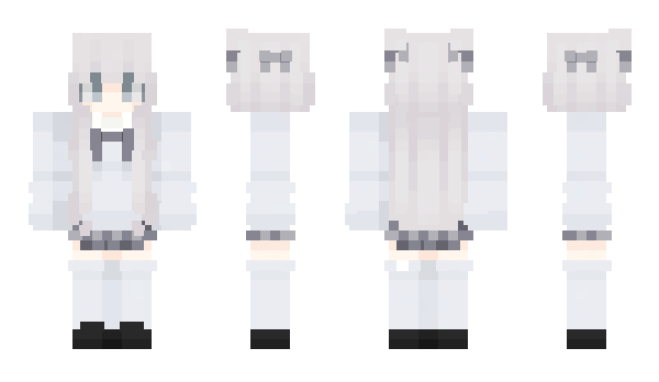 Minecraft skin Tulip