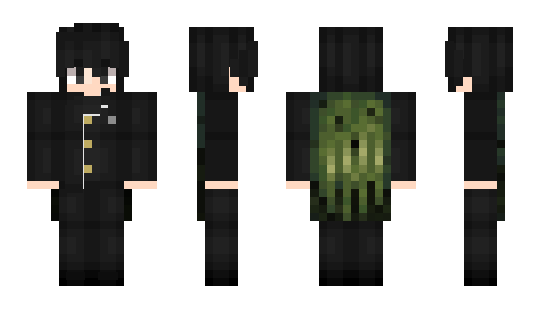 Minecraft скин по нику Haibanes