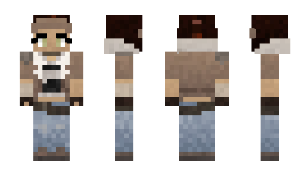 Minecraft skin Aliengrunt