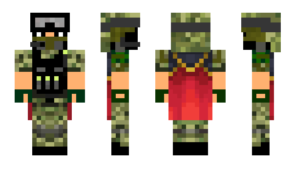 Minecraft skin Cardbot