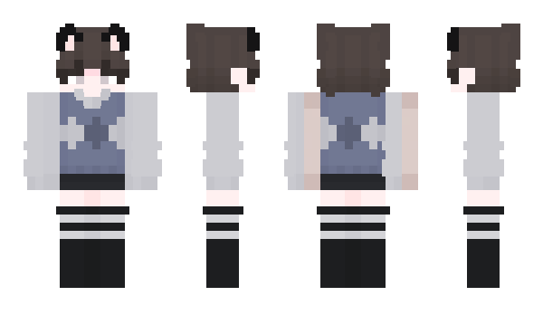 Minecraft skin cikn