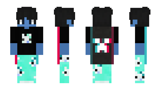 Minecraft skin ImFingerElbow