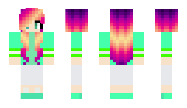 Minecraft skin BunnyGirlz