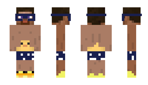 Minecraft skin Brezii