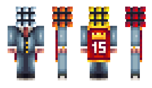 Minecraft skin ZrZombie