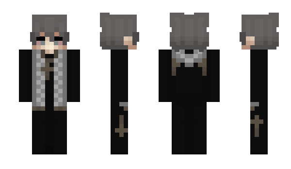 Minecraft skin Antichristianity