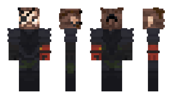 Minecraft skin GuiltyAsQuinn