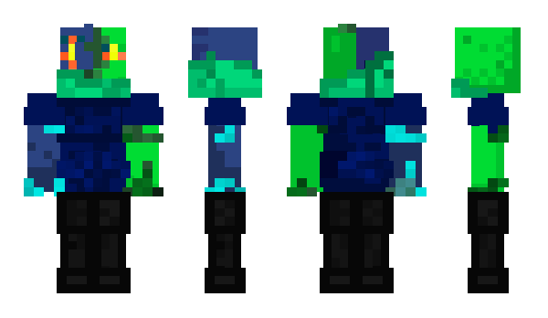 Minecraft skin Blueninja_2