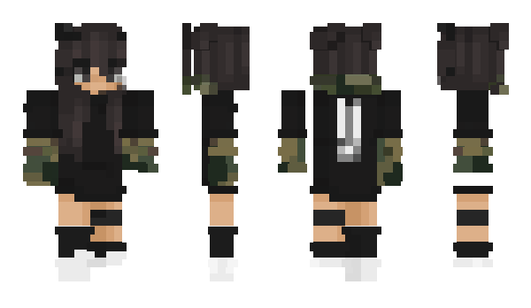 Minecraft skin kuzuha33