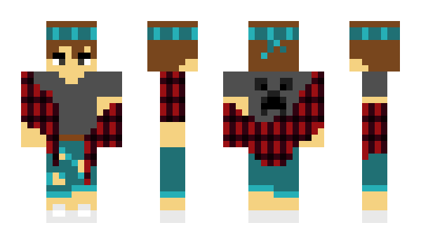 Minecraft skin DjFakja