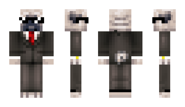 Minecraft skin PUGMAN