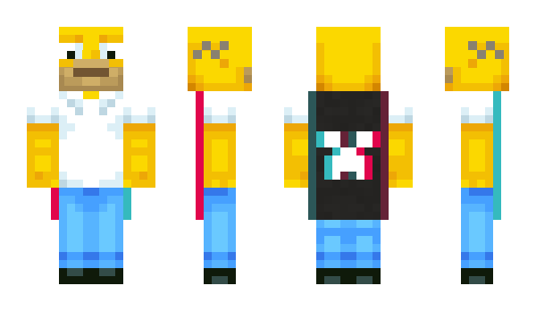 Minecraft skin Tiks