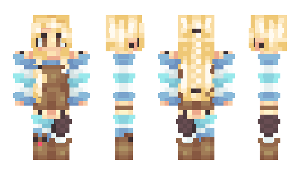 Minecraft skin SapphireSpirit