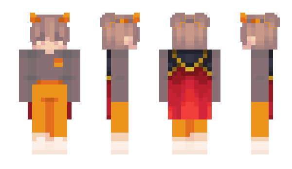 Minecraft скин по нику Fiores