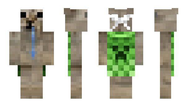 Minecraft skin KitCannon