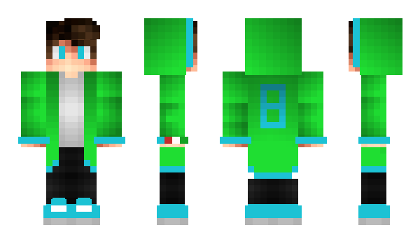 Minecraft skin Memmo8301