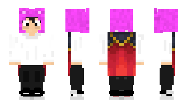 Minecraft skin Pinkar