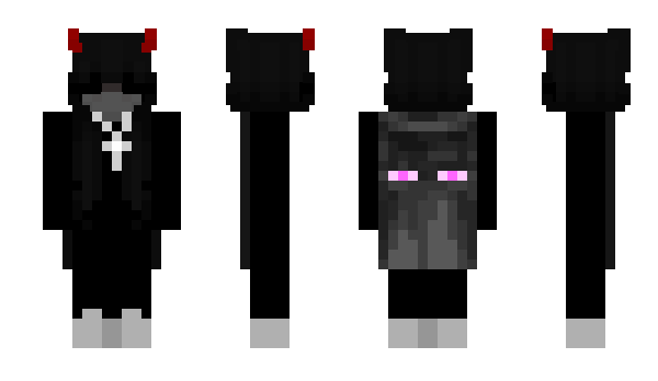 Minecraft скин по нику nyaahhh