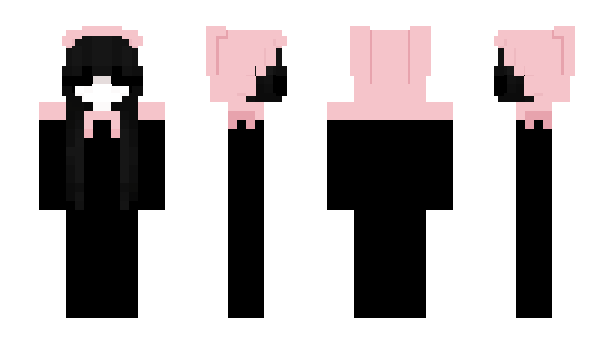 Minecraft skin pinkipiee