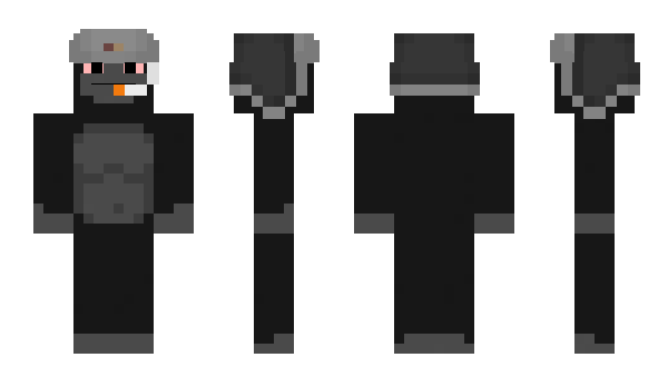 Minecraft skin Afrykanski