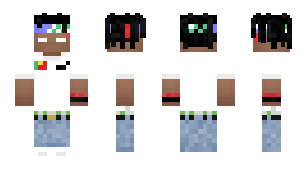 Minecraft skin Uviid