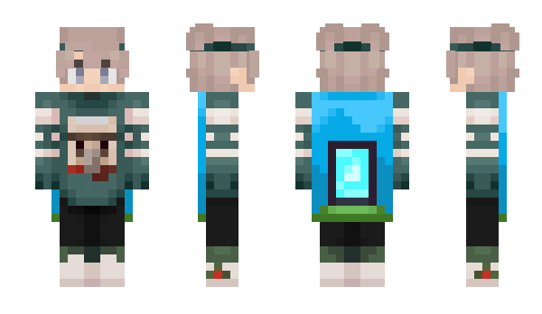 Minecraft скін по ніку Missaky_