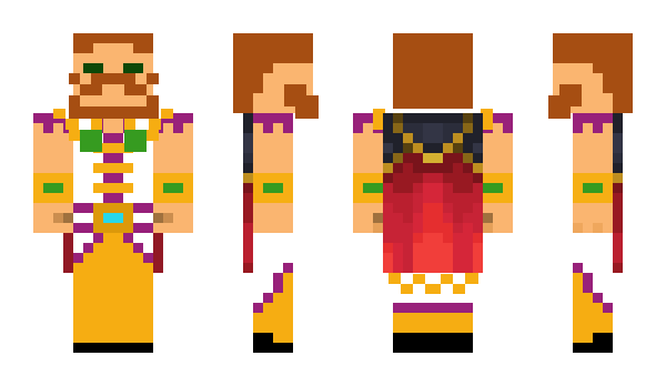 Minecraft skin DracaBro