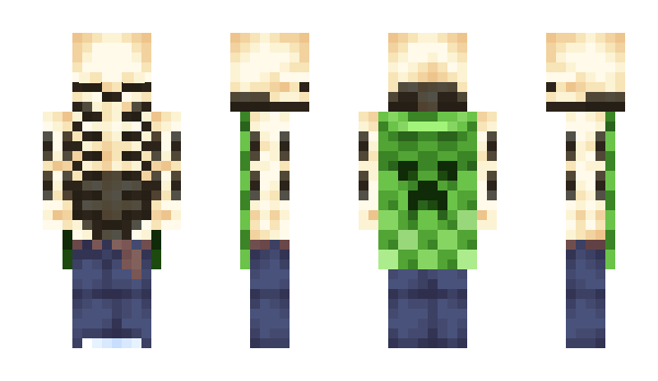 Minecraft skin Retalhador