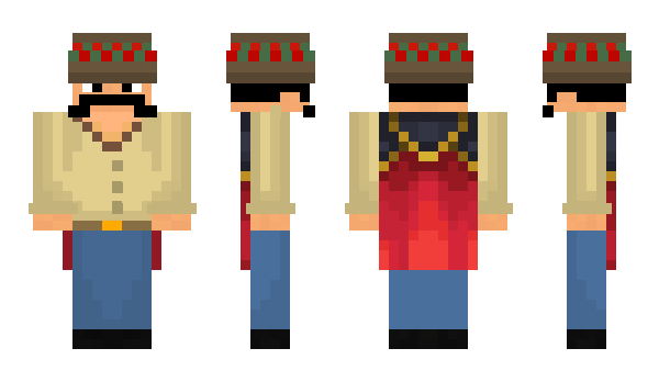 Minecraft скін по ніку 6gram