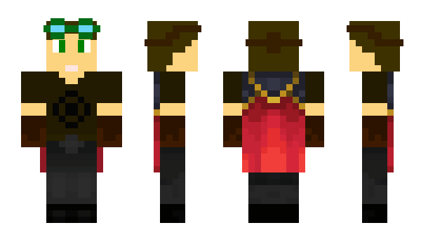 Minecraft skin Aquiss