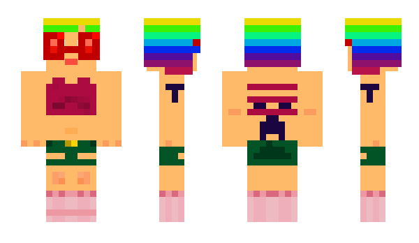 Minecraft skin Tipitina_craft