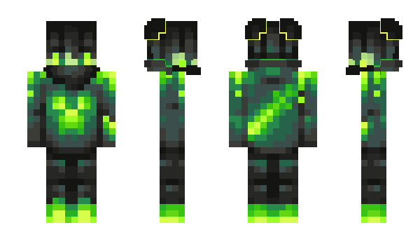 Minecraft skin wither_storm
