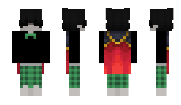 Minecraft skin lxcr